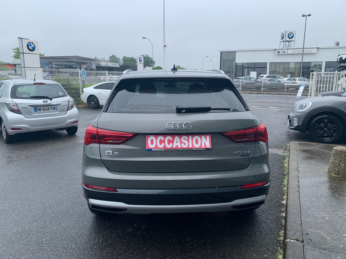 Audi Q3 190 ch | DESIGN LUXE QUATTRO | Systéme d'accés et démarrage sans clé | Régulateur de vitesse