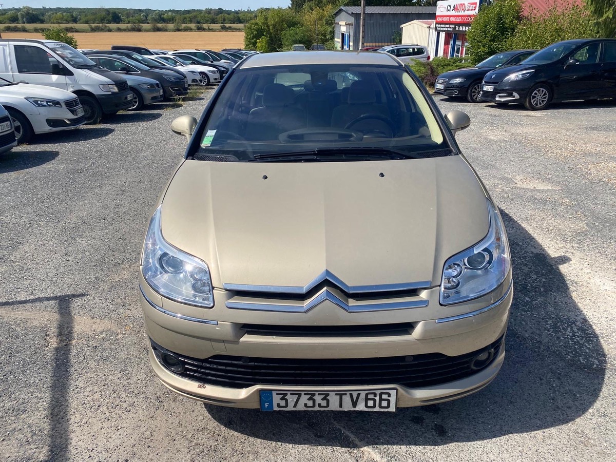 Citroën C4 1.6 hdi 110cv exclusive 1ère main 178000km