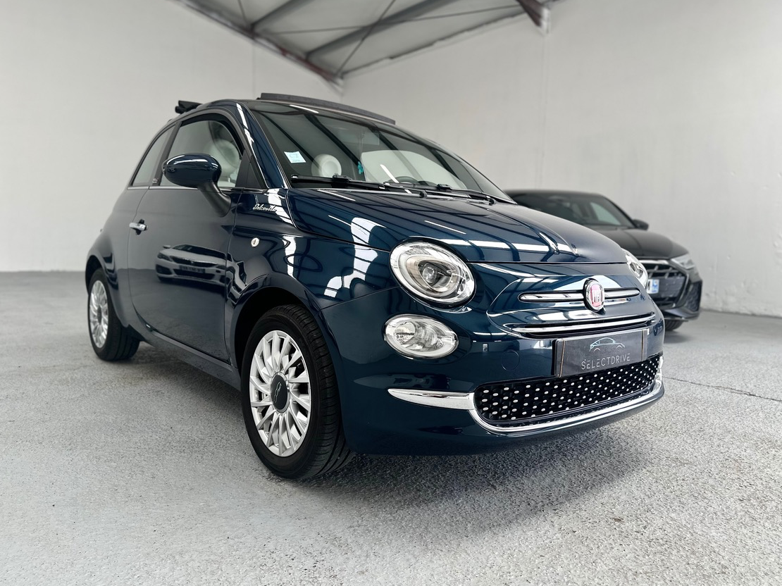 Fiat 500C 1.0 70ch BSG S&S Dolcevita Garantie jusqu'au 19/01/2027 / deuxième main