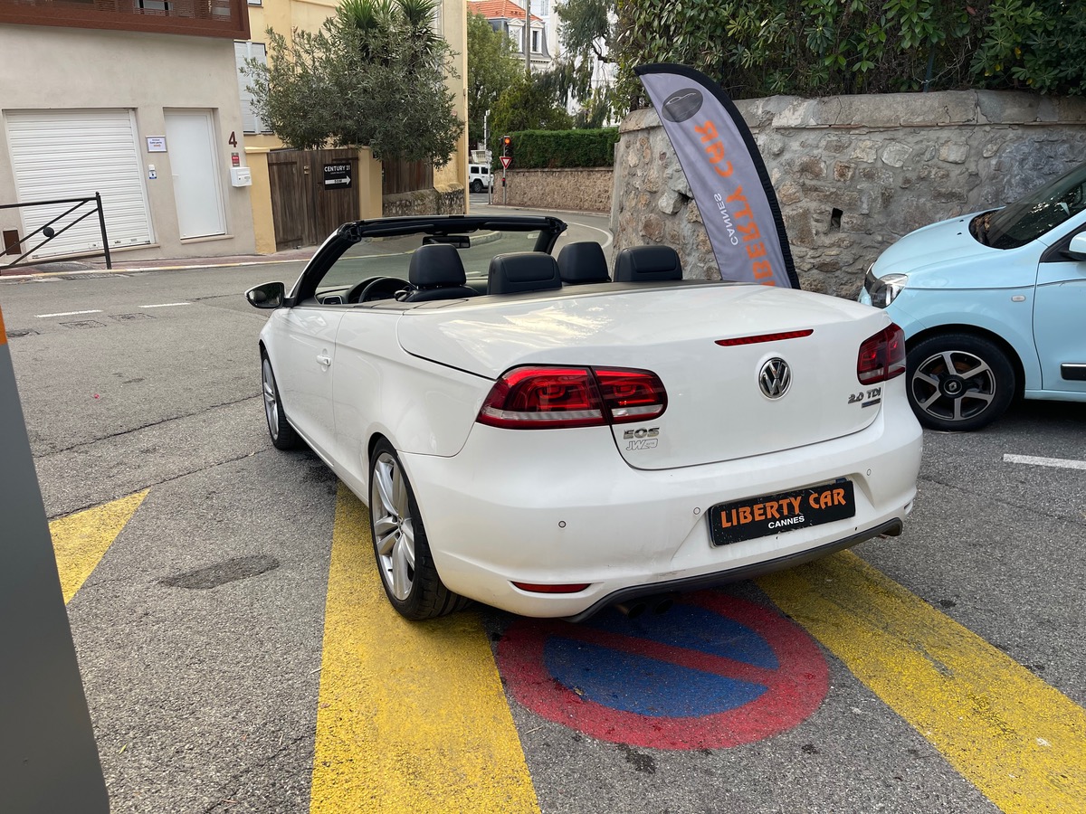 Volkswagen Eos CC 2.0 TDI 140 CV/ Phase 2/ DSG6 / Intérieur Cuir / GPS