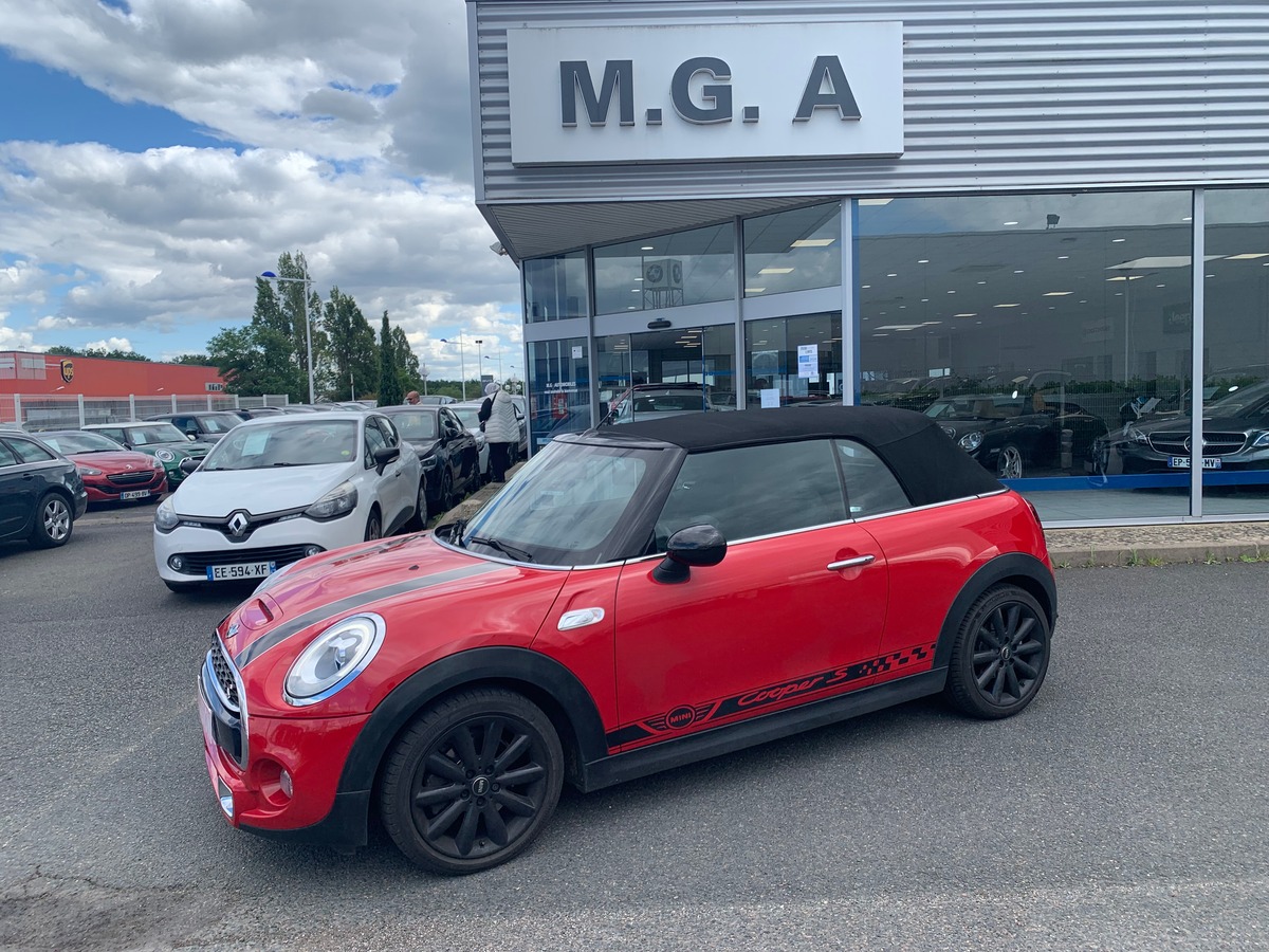 Mini Cabrio 192 chevaux | S | Mode Sport | Siéges chauffants | Régulateur de vitesse | Radar arrière
