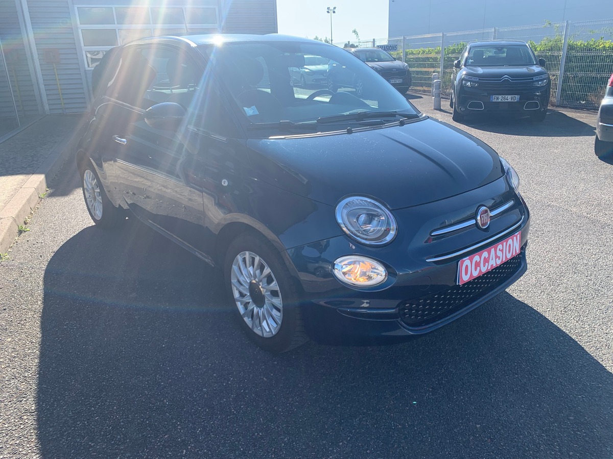 Fiat 500 70 chevaux | Lounge | Régulateur de vitesse | Uconnect | Radar de stationnement arrière
