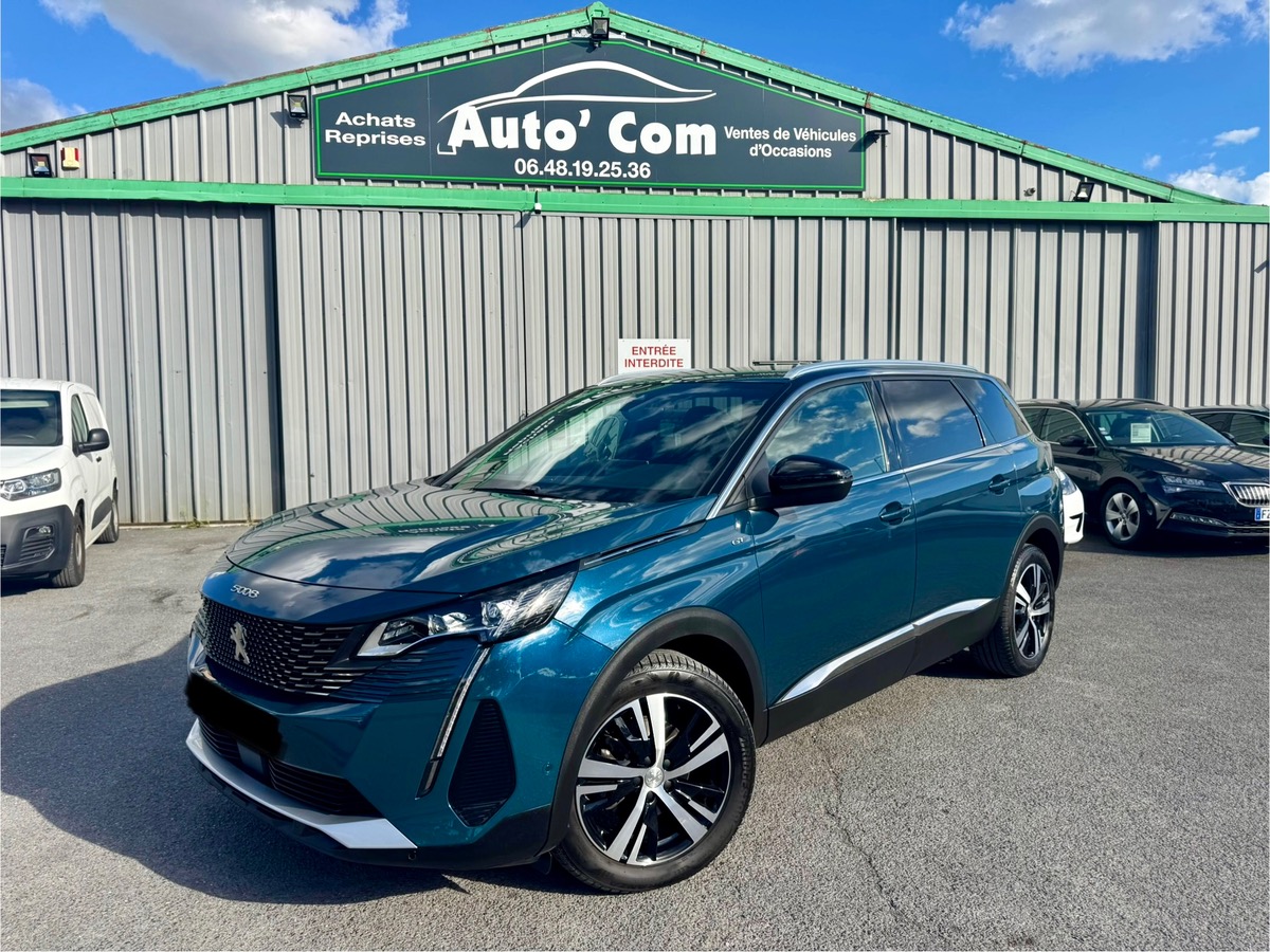 Peugeot 5008 1.5 BHDI 130CH EAT8 GT + ATTELAGE