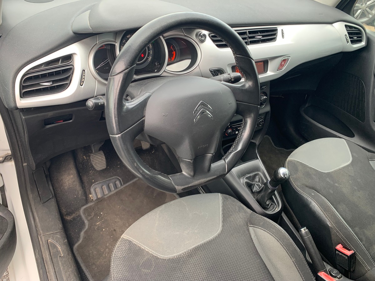 Citroën C3 68 ch | 2 Places | Régulateur de vitesse | Climatisation | Roue de secours homogène 15"