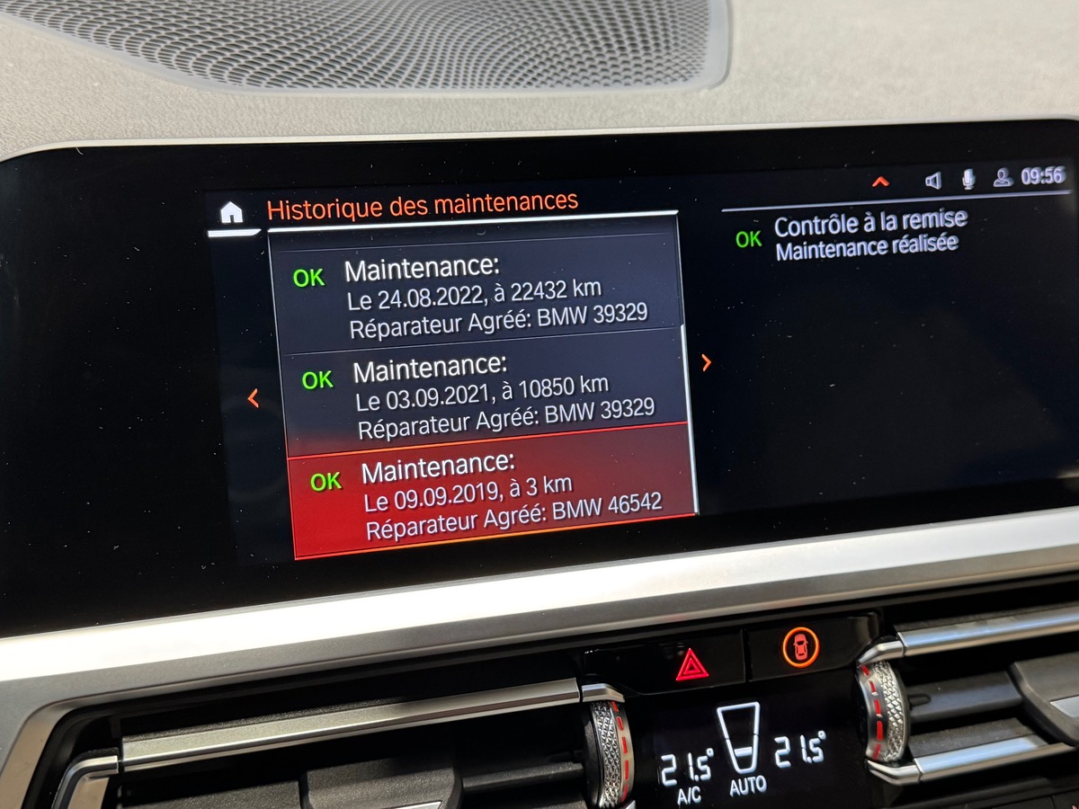 Bmw Série 3 (G20) 330D XDRIVE 265CV M SPORT r
