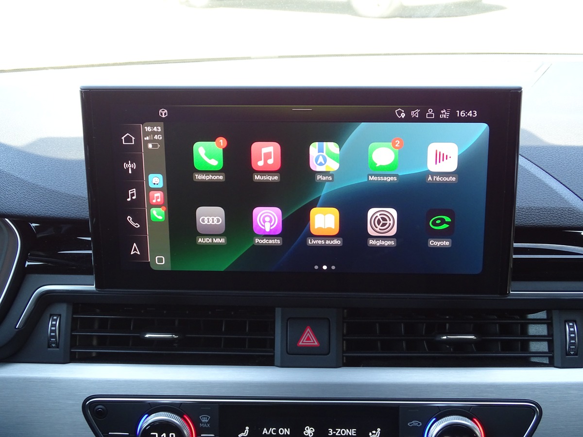Audi A4 V (3) 35 TDI 163 Ch S-LINE S-TRONIC PACK  BRILLANCE  NOIR AUDI EXCLUSIVE