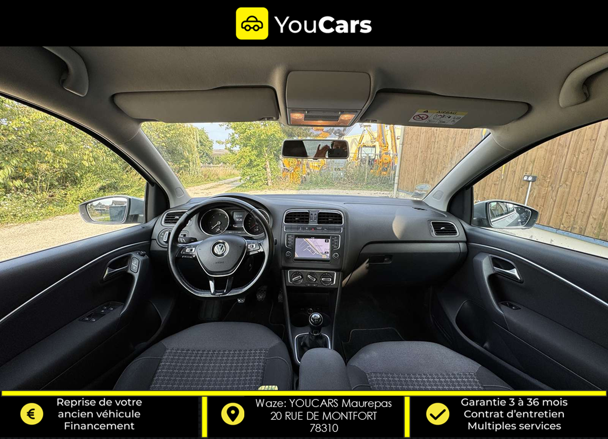 Volkswagen Polo 5 portes Phase 2 1.4 TDI 12V BlueMotion 90 cv