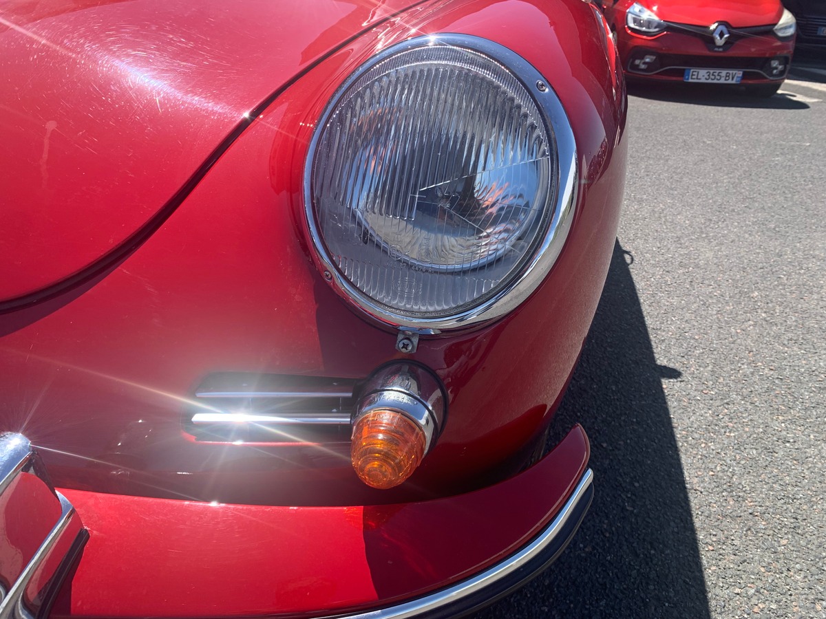 Porsche 356B 75 chevaux | Reuter | Restaurée carrosserie et moteur | Rapport d'expertise disponible
