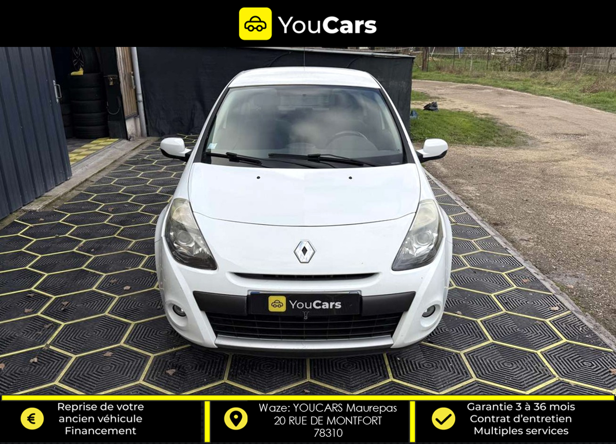RENAULT Clio III 3 Portes Phase 2 1.2 i eco2 75 cv COURROIE DE DISTRIBUTION FAITE IDEAL JEUNE PERMIS