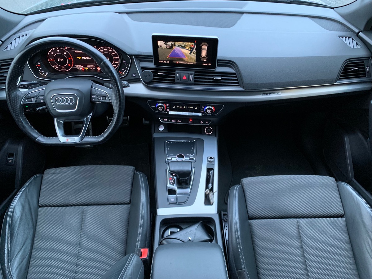 Audi Q5 190 ch | S-line | Virtual Cockpit | Caméra de recul | Coffre électrique | Attelage