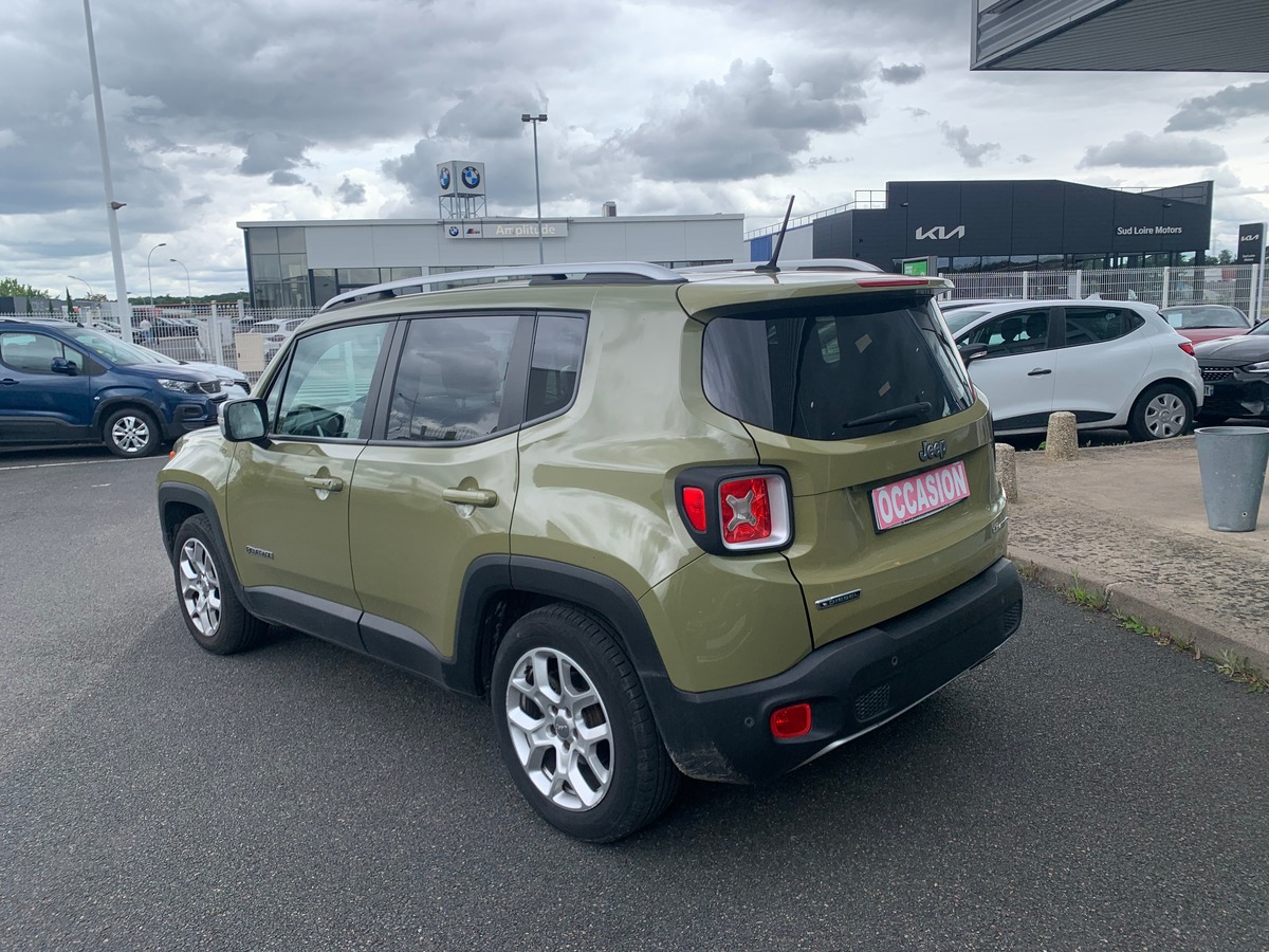 Jeep Renegade 120 chevaux | Régulateur de vitesse | Radar de recul | Bluetooth | Cuir | GPS