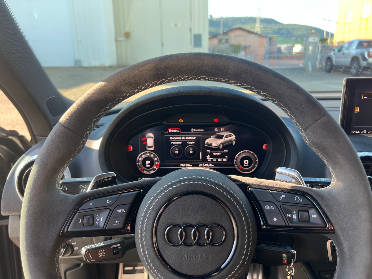 Audi RS3 Sportback Phase 2 Sportback 2.5 TFSi DAZA Quattro S-Tronic 400 cv, Garantie Juillet 2028