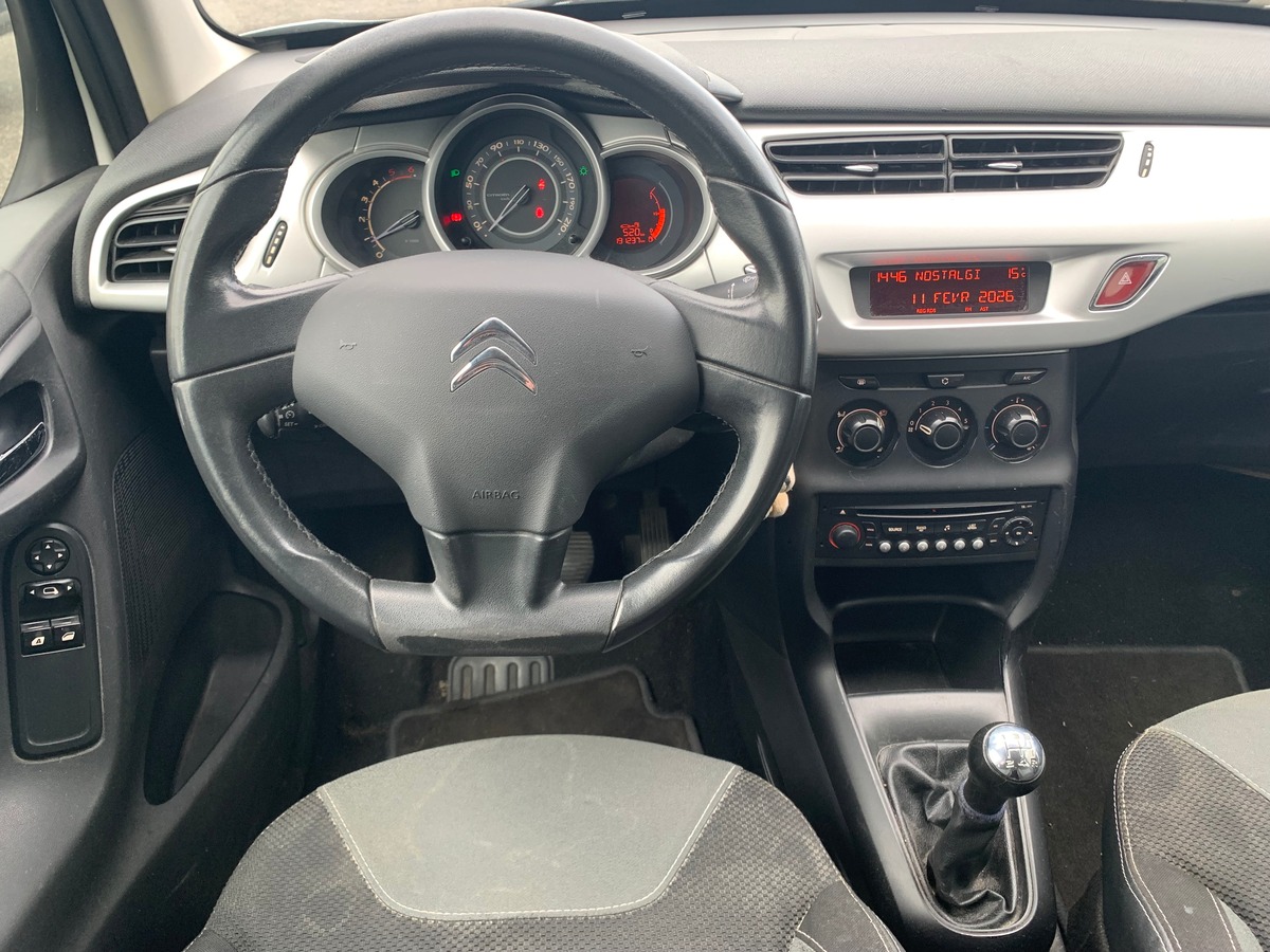 Citroën C3 68 ch | 2 Places | Régulateur de vitesse | Climatisation | Roue de secours homogène 15"