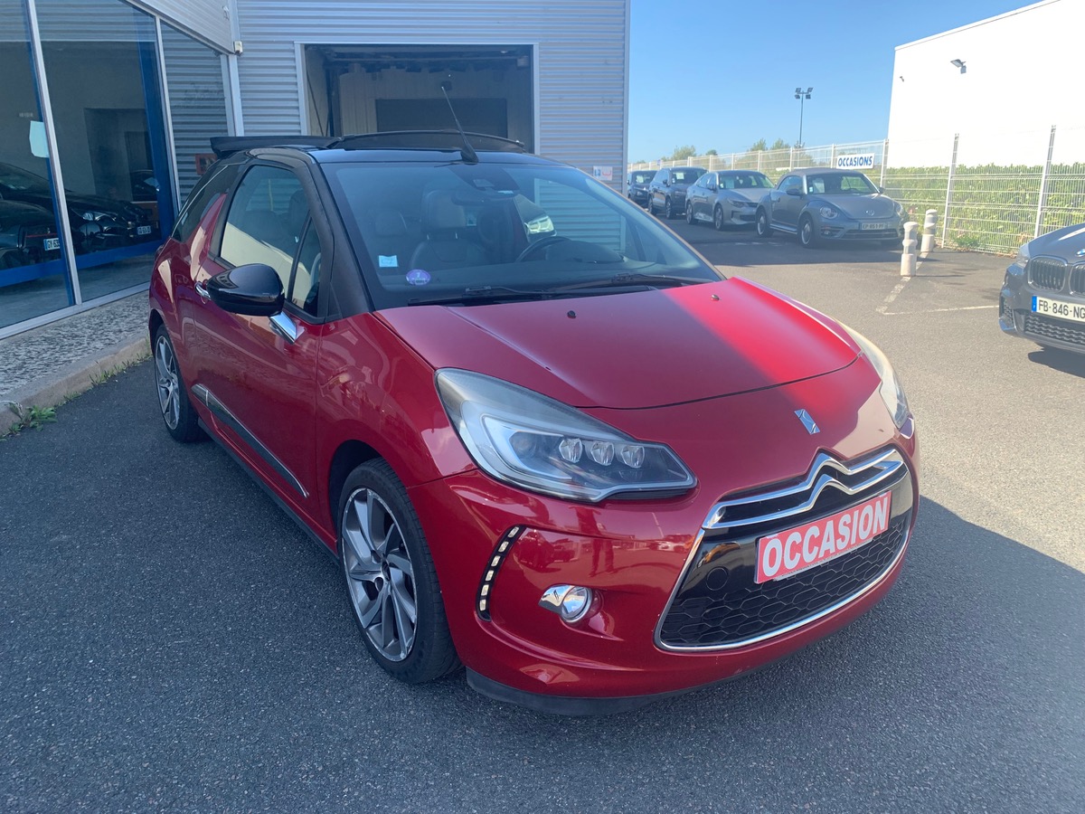 DS DS 3 Cabriolet 1.6 thp | 165 ch | Sport chic | GPS | Bluetooth | Régulateur de vitesse