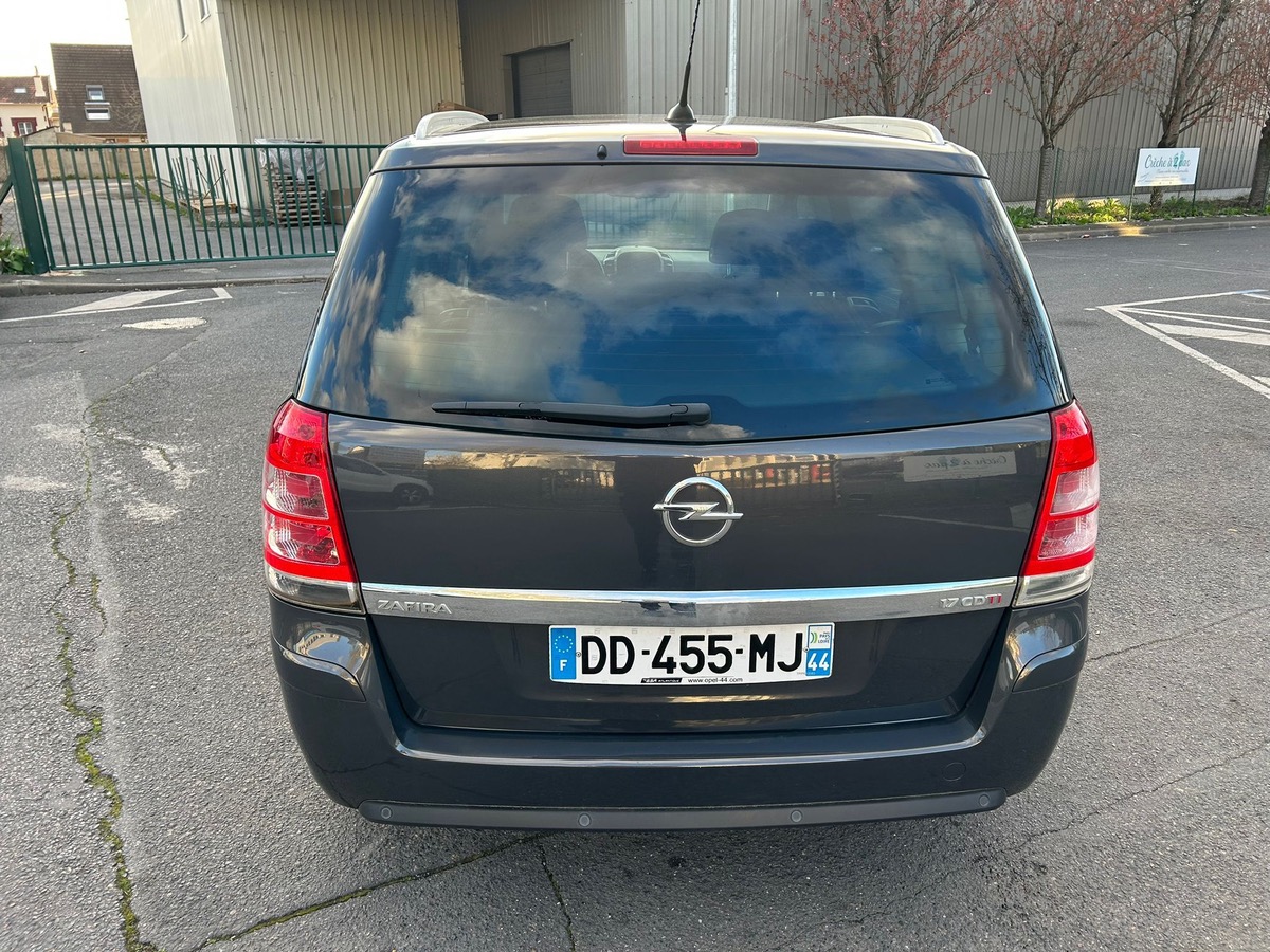 Opel Zafira 1.7 CDTI 125 CV 1er main 7 places 4XCBLeux