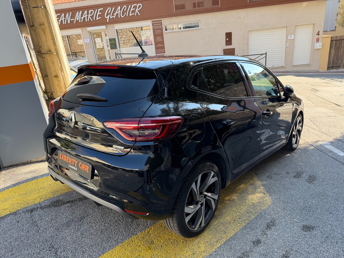 RENAULT Clio V  1.3 TCE 130 CV / RS LINE / Carplay / Caméra de recul /Full Black /KM Réel/ Son Focal