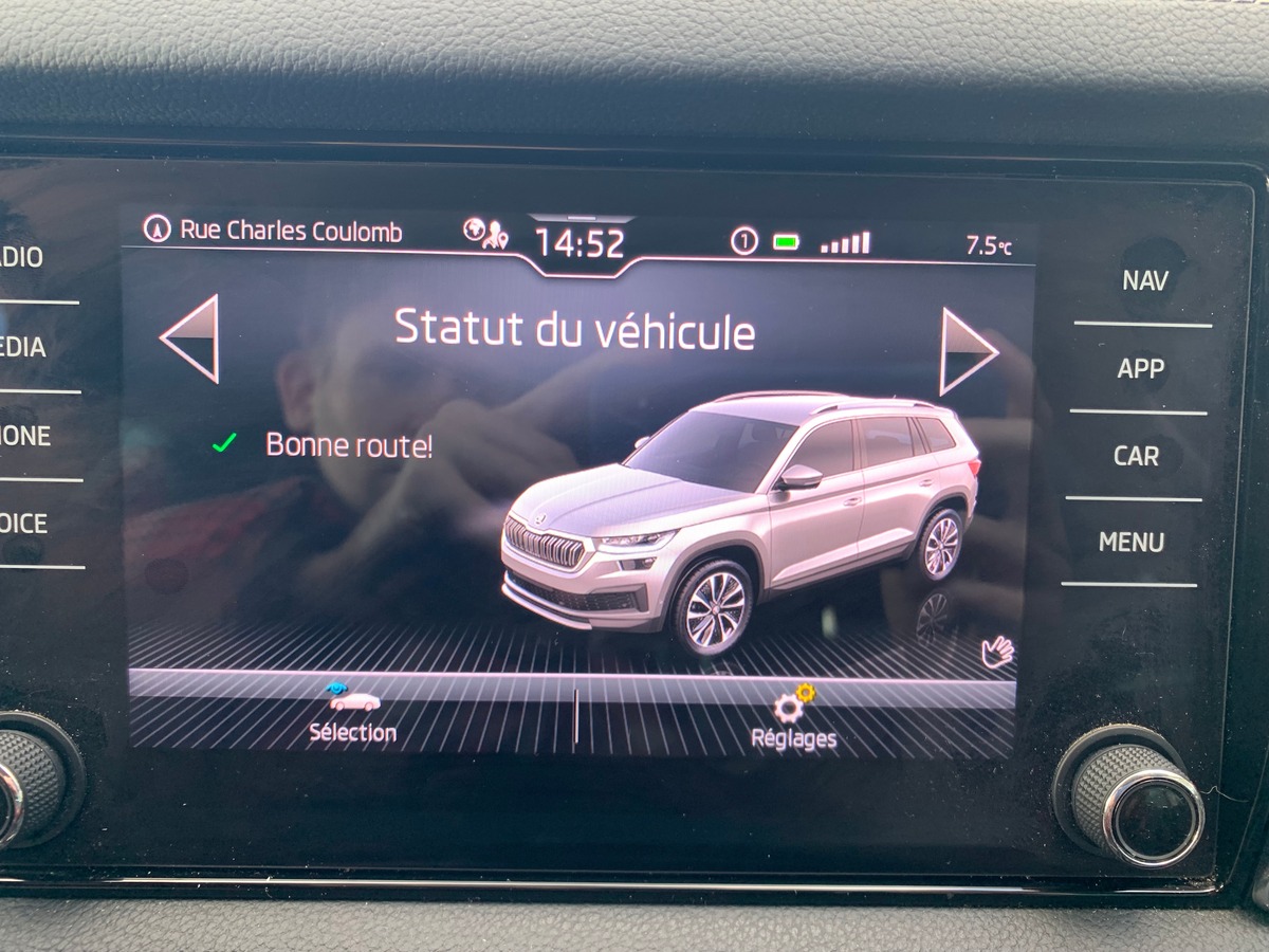 Skoda Kodiaq 150 | Style | Régulateur vitesse adaptatif | Caméra recul | Coffre assisté électrique