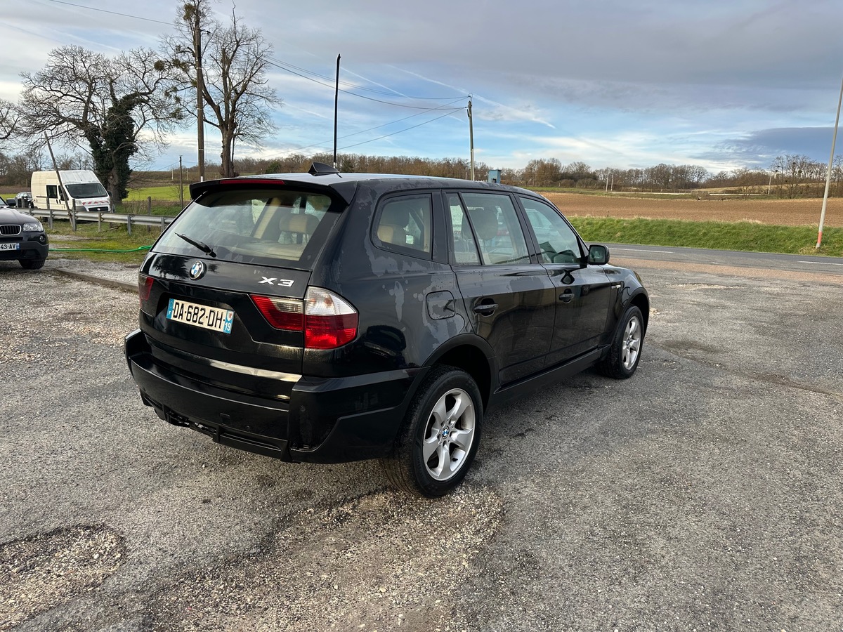 Bmw X3 2.0d 150cv pack luxe cuir gps 219950km