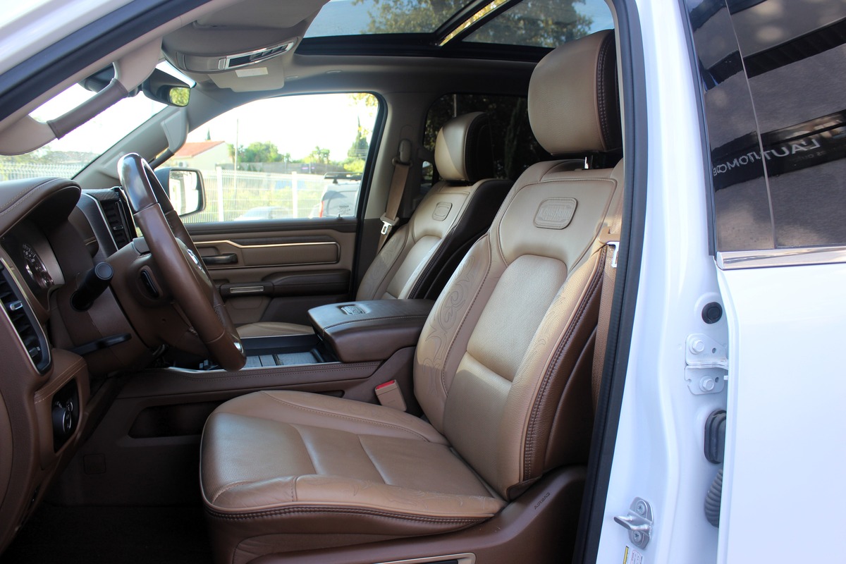 Dodge RAM CREW CAB 1500 5.7 V8 396 ch LARAMIE EDITION LONGHORN / RAM BOX / CARPLAY / ATTELAGE / E85