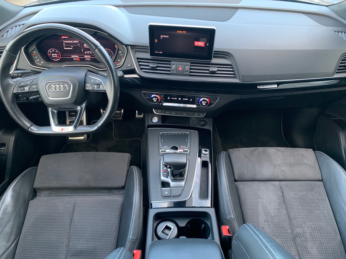Audi Q5 190 ch | S-Line | Virtual Cockpit | Coffre assisté électriquement | Caméra de recul