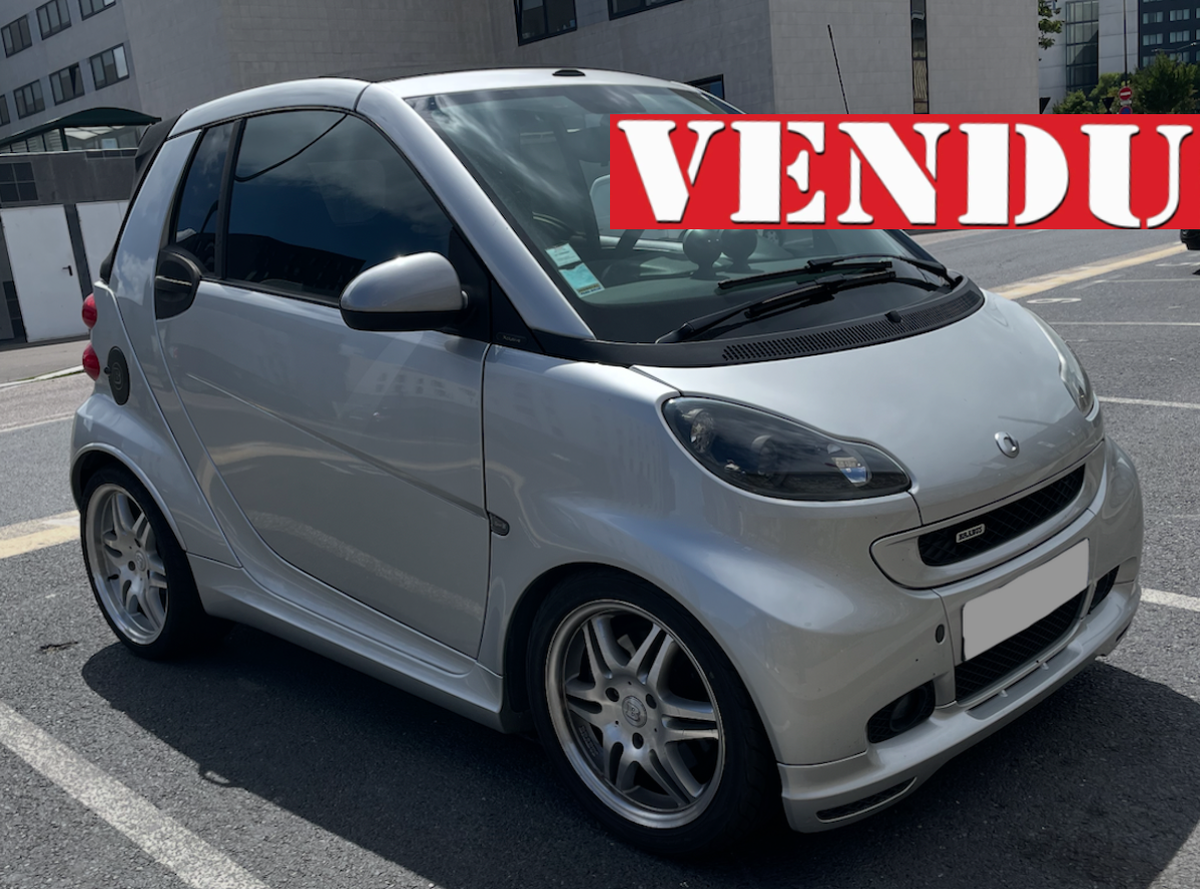 Smart Fortwo Cabriolet 451 Brabus 1.0 (98 ch)