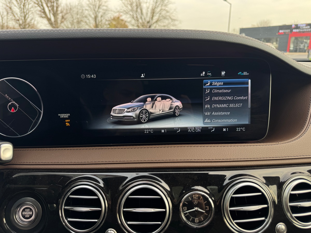 Mercedes-Benz Classe S Pack AMG FASCINATION 400 d 3.0 d 4MATIC 9G 340 cv Full Options - TVA RECUP