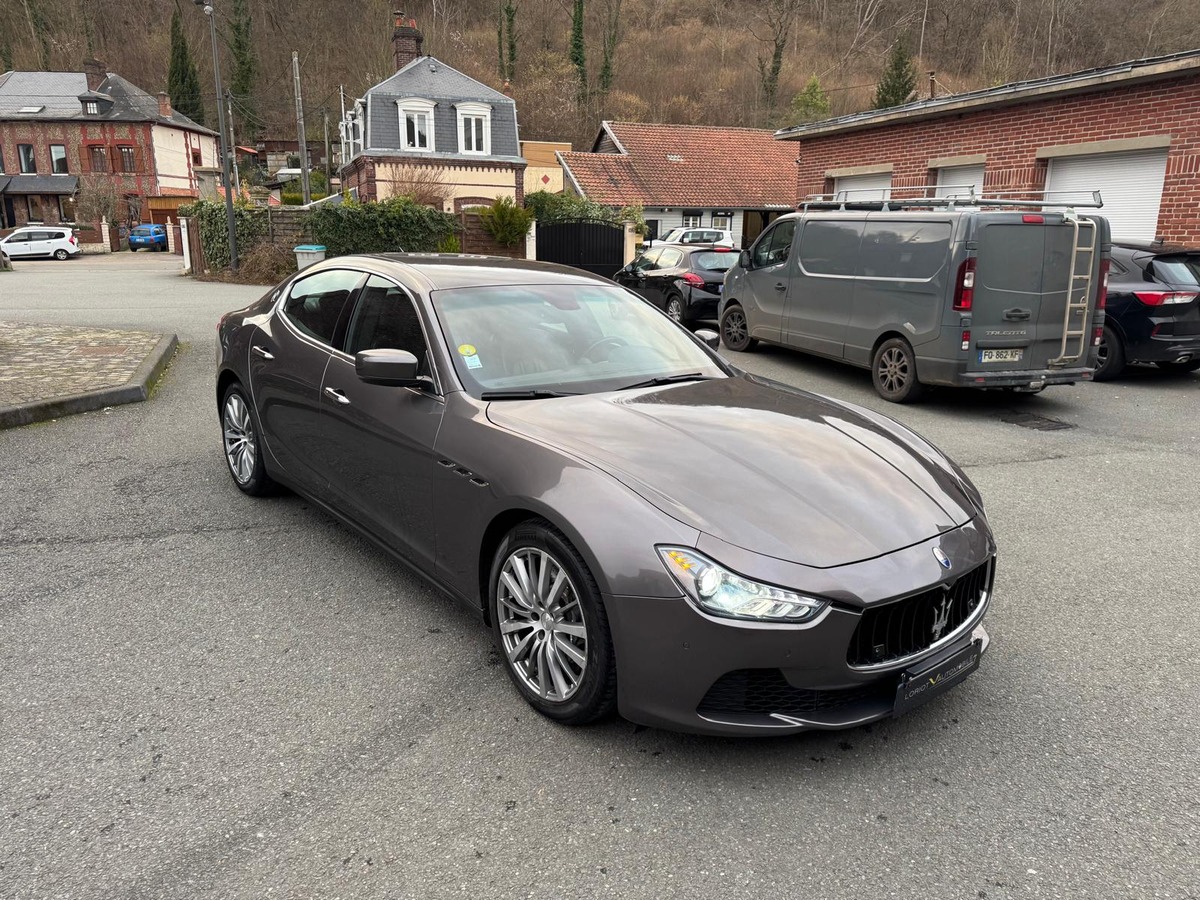 Maserati Ghibli 3.0 V6 275 ZF8 - Française - GARANTIE - Révisé