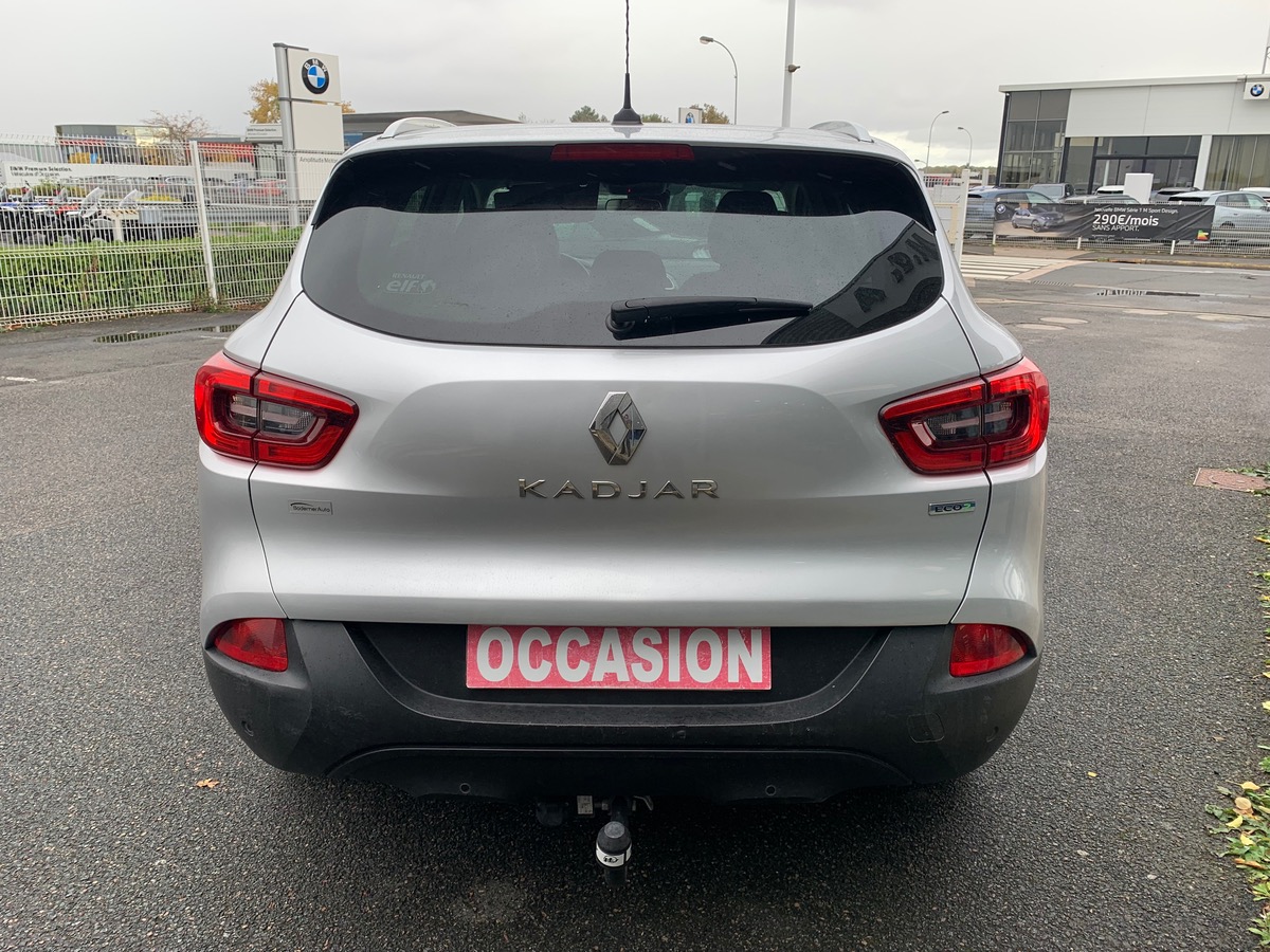 RENAULT Kadjar 110 ch | Business | Crochet d'attelage | Régulateur de vitesse | Radar avant arriére