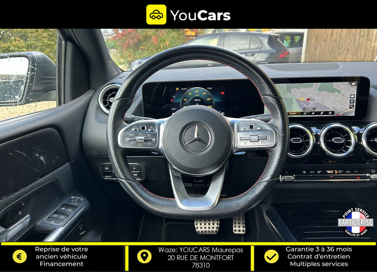 Mercedes-Benz Classe B AMG LINE 200D 2.0 150 cv ENTRETIEN MERCEDES - CAMERA DE RECUL -