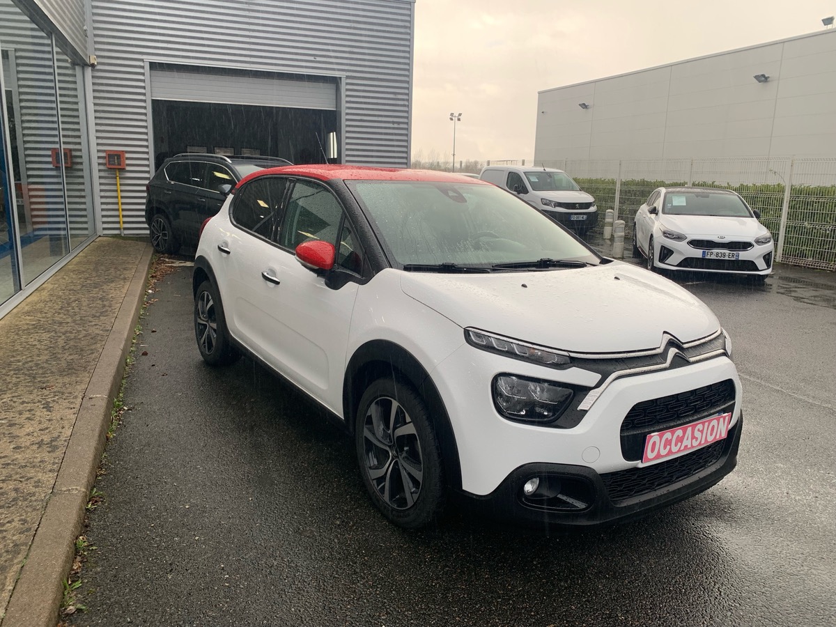 Citroën C3 102 ch | Shine | Garantie Spot Premium 13/11/2026 | Caméra recul | Régulateur vitesse