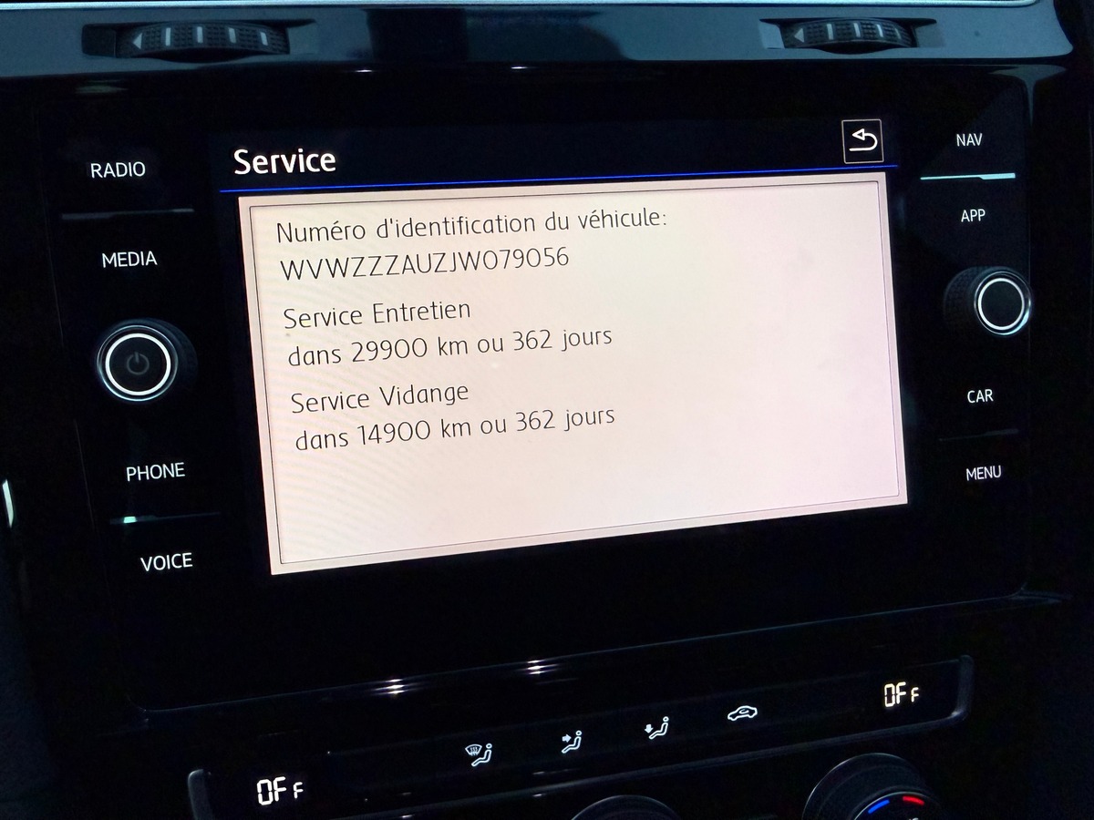 Volkswagen Golf 1.5 TSI R-LINE - STAGE 1