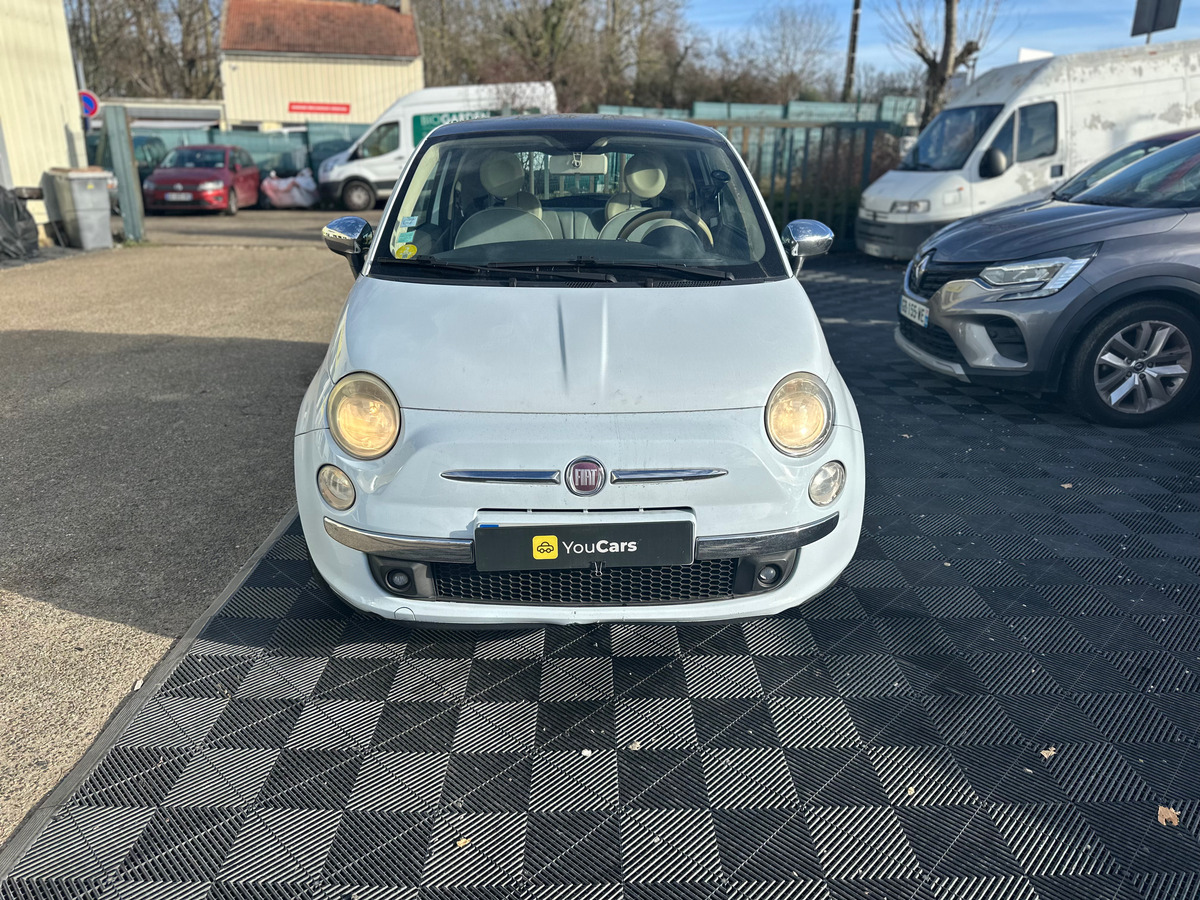 Fiat 500 1.2 MPi 69 cv - CLIMATISATION -  MODE CITY - TOIT PANORAMIQUE