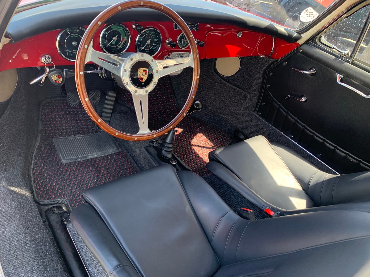 Porsche 356B 75 chevaux | Reuter | Restaurée carrosserie et moteur | Rapport d'expertise disponible