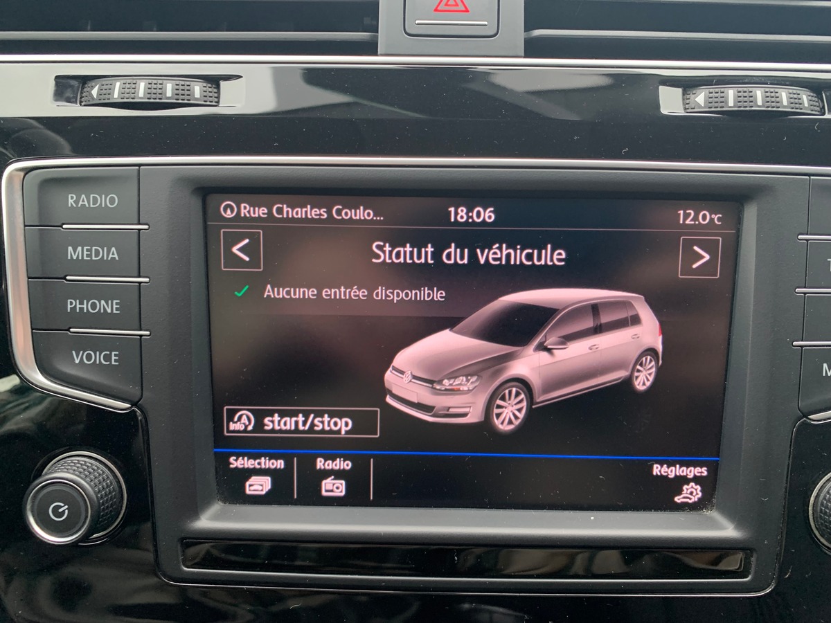 Volkswagen Golf 110 ch | All Star Match | Apple car Play | Régulateur de vitesse adaptatif | Caméra