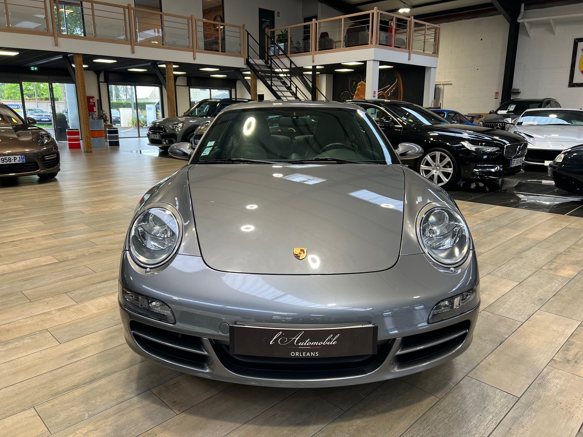 Porsche 911 997 COUPE CARRERA 4S 3.8 355 cv GRIS KERGUELEN/TO/CHRONO