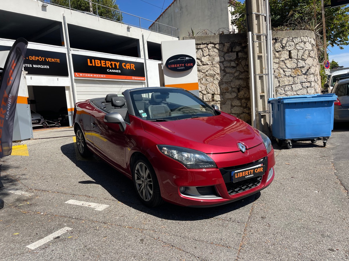 RENAULT Megane Cabriolet  Coupé iii 1.5 DCI 110CV /Phase 2 / GT LINE/ Boite Auto /KM Réel