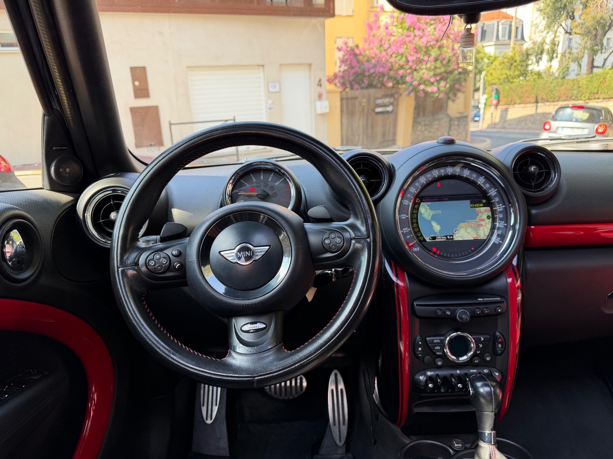 Mini Countryman JCW  218 CV ALL4 / Toit Ouvrant / GPS / Jantes Works / Intérieur Cuir  /Full Options