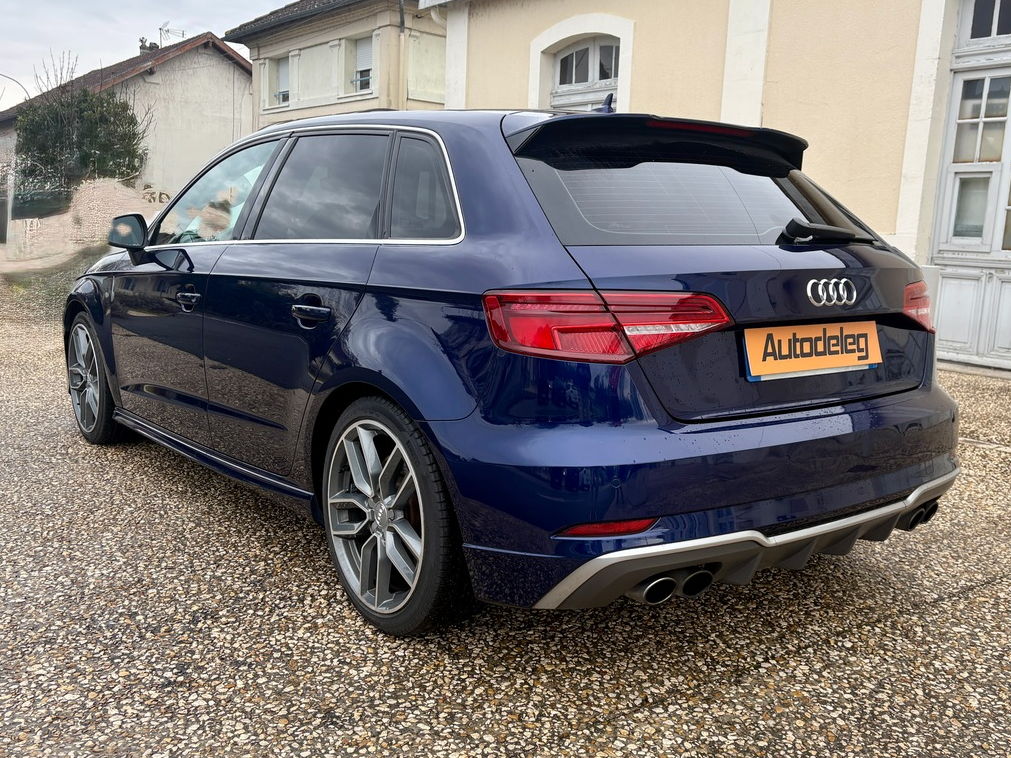 Audi S3 SPORTBACK 8V2 DSG7 - 2.0 TFSI - 310CH - QUATTRO S-TRONIC