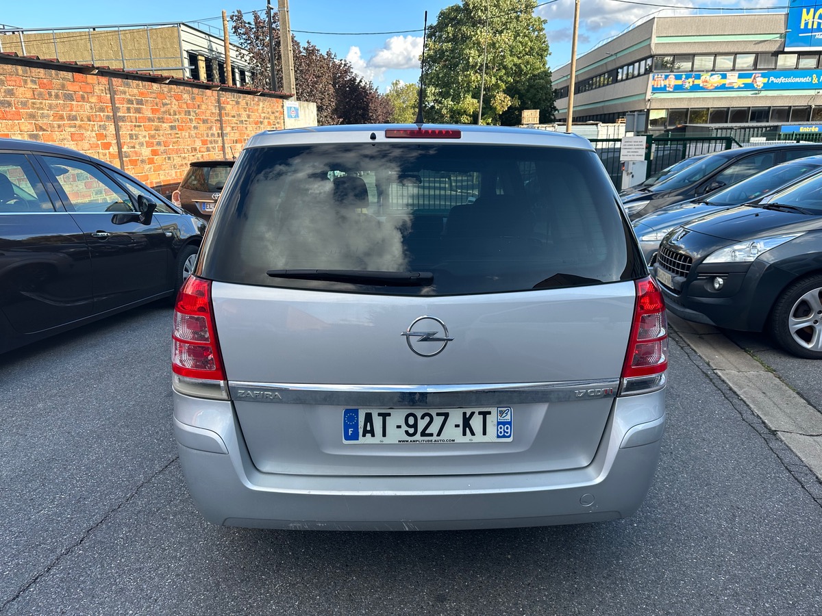 Opel Zafira 1.7 CDTI 125 CV 7 plases  4X sans frais CBLEUS 