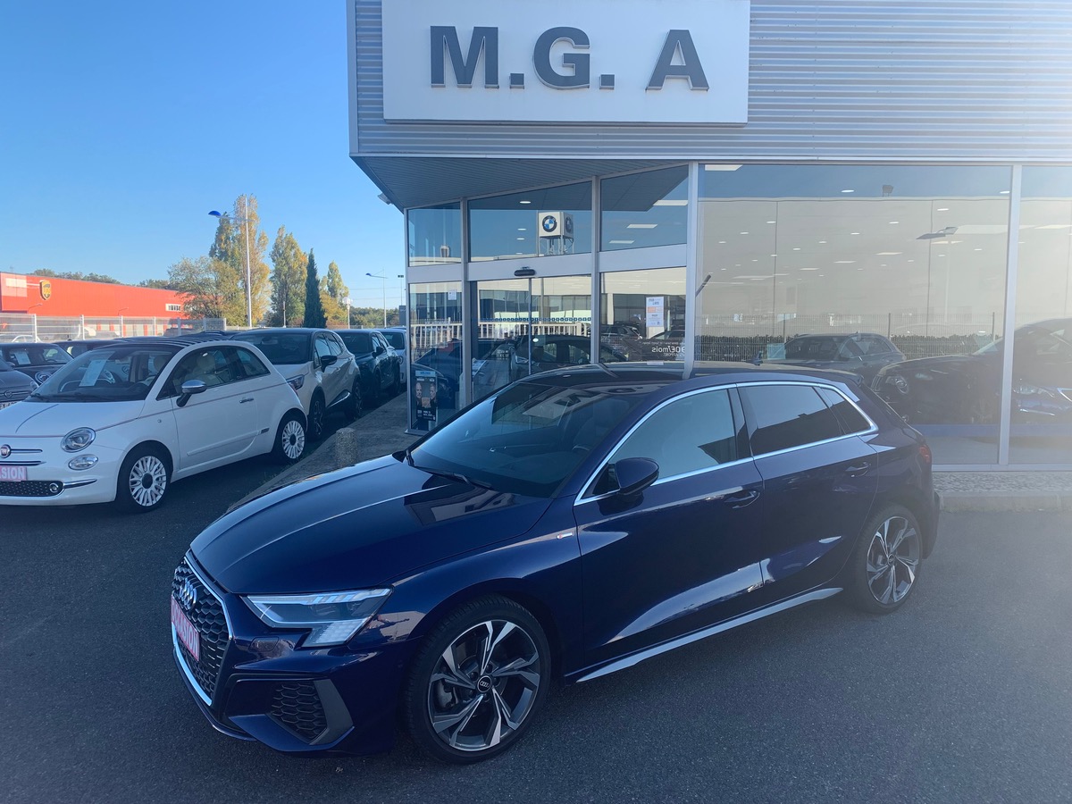 Audi A3 Sportback 150 ch | S-line | Affichage tête haute | Matrix LED clignotants dynamiques