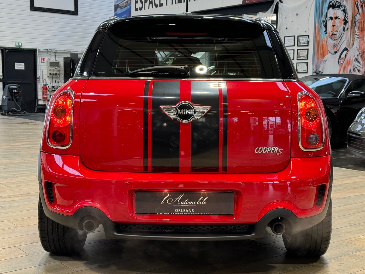 Mini Countryman (R60) COOPER S 184CV TOIT OUVRANT PANORAMIQUE CHILI RED B