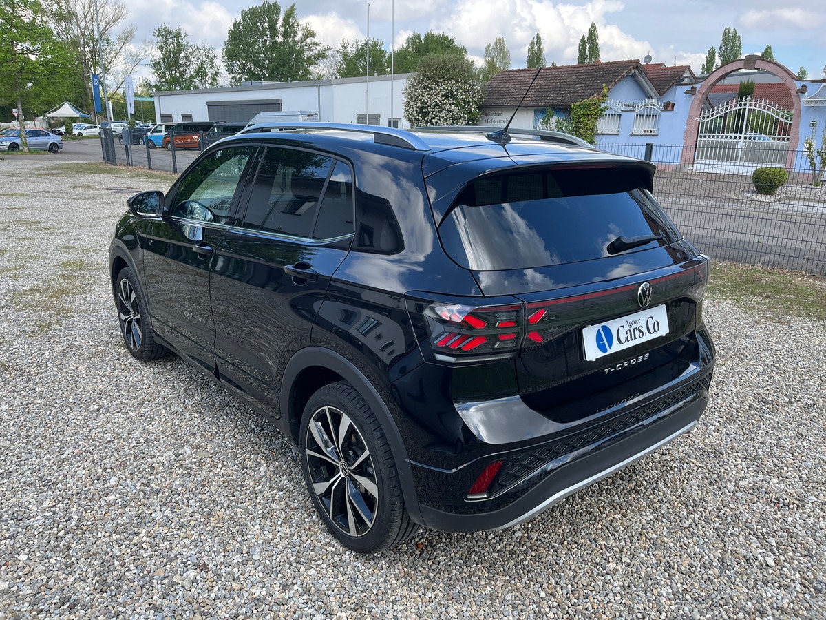 Volkswagen T-Cross R-line 1.5 TSI 150ch DSG7, VIRTUAL COCKPIT, CAMERA, REGULATEUR ADAPTATIF,
