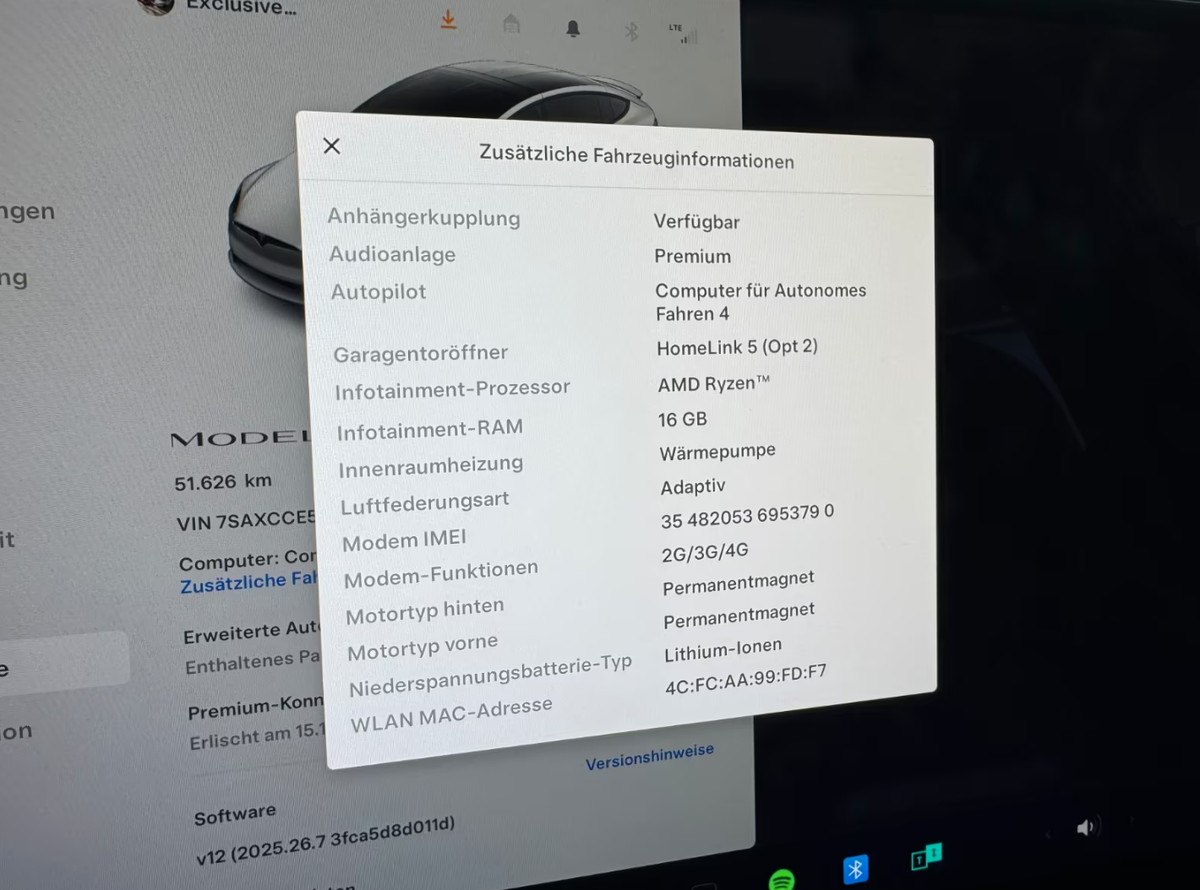 Tesla Model X Dual Motor Palladium/7 places/Pilote Automatique Amélioré/Attelage/TVA