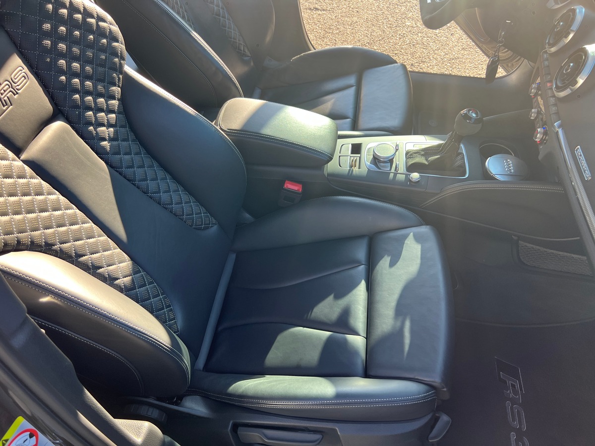 Audi RS3 Sportback Phase 2 Sportback 2.5 TFSi DAZA Quattro S-Tronic 400 cv, Garantie Juillet 2028