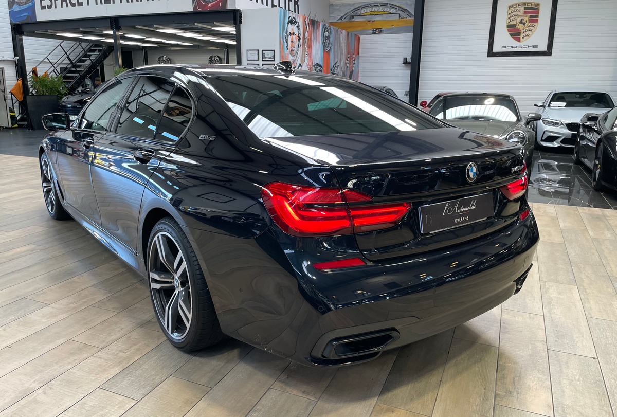Bmw Série 7 (G11) 740E HYBRID 326CV - MSPORT - EDITION CARBON CORE  - GARANTIE 1 AN
