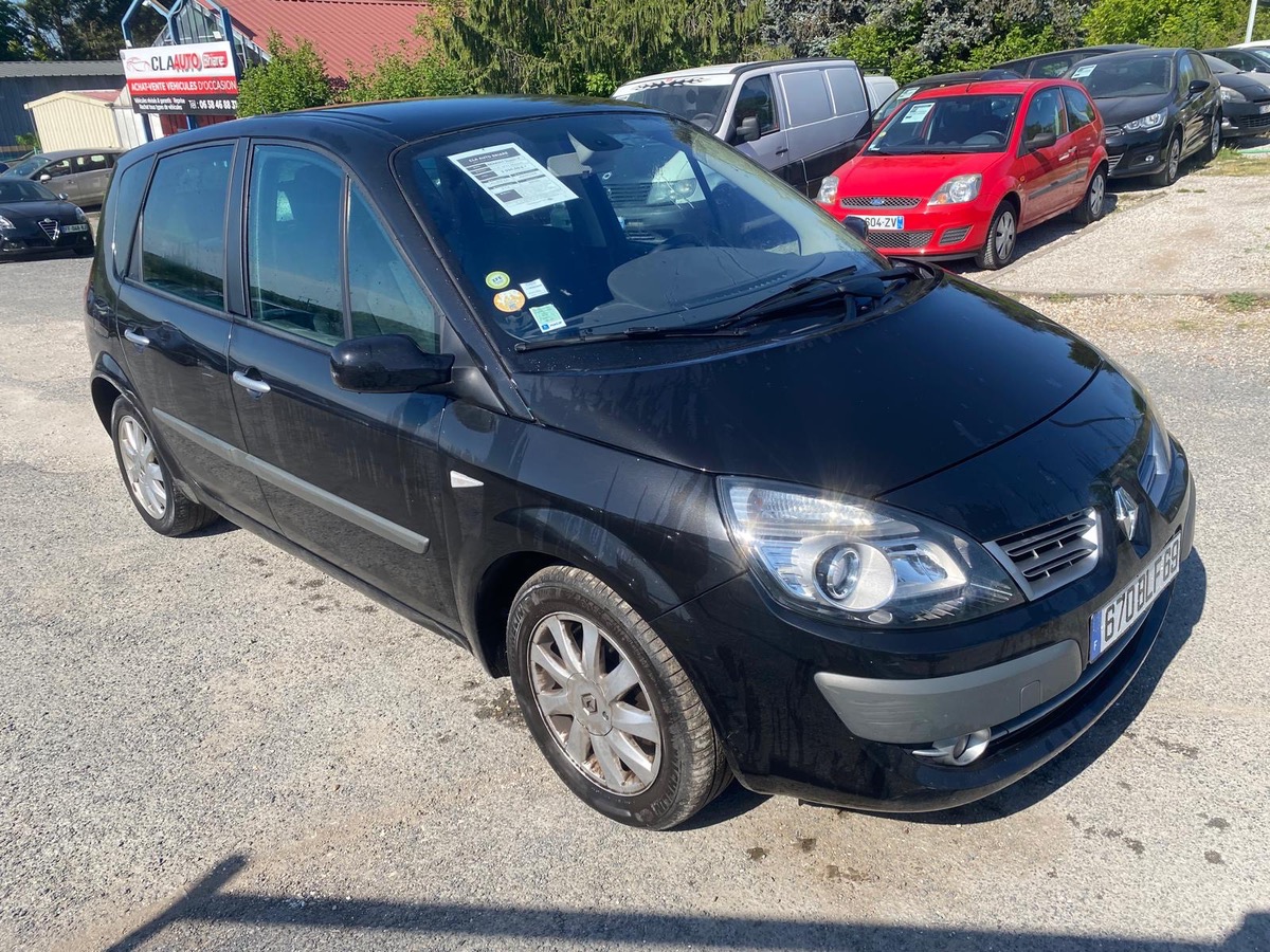 RENAULT Scenic II 1.5 dci 105cv 1ère main faible kilométrage d’origine 