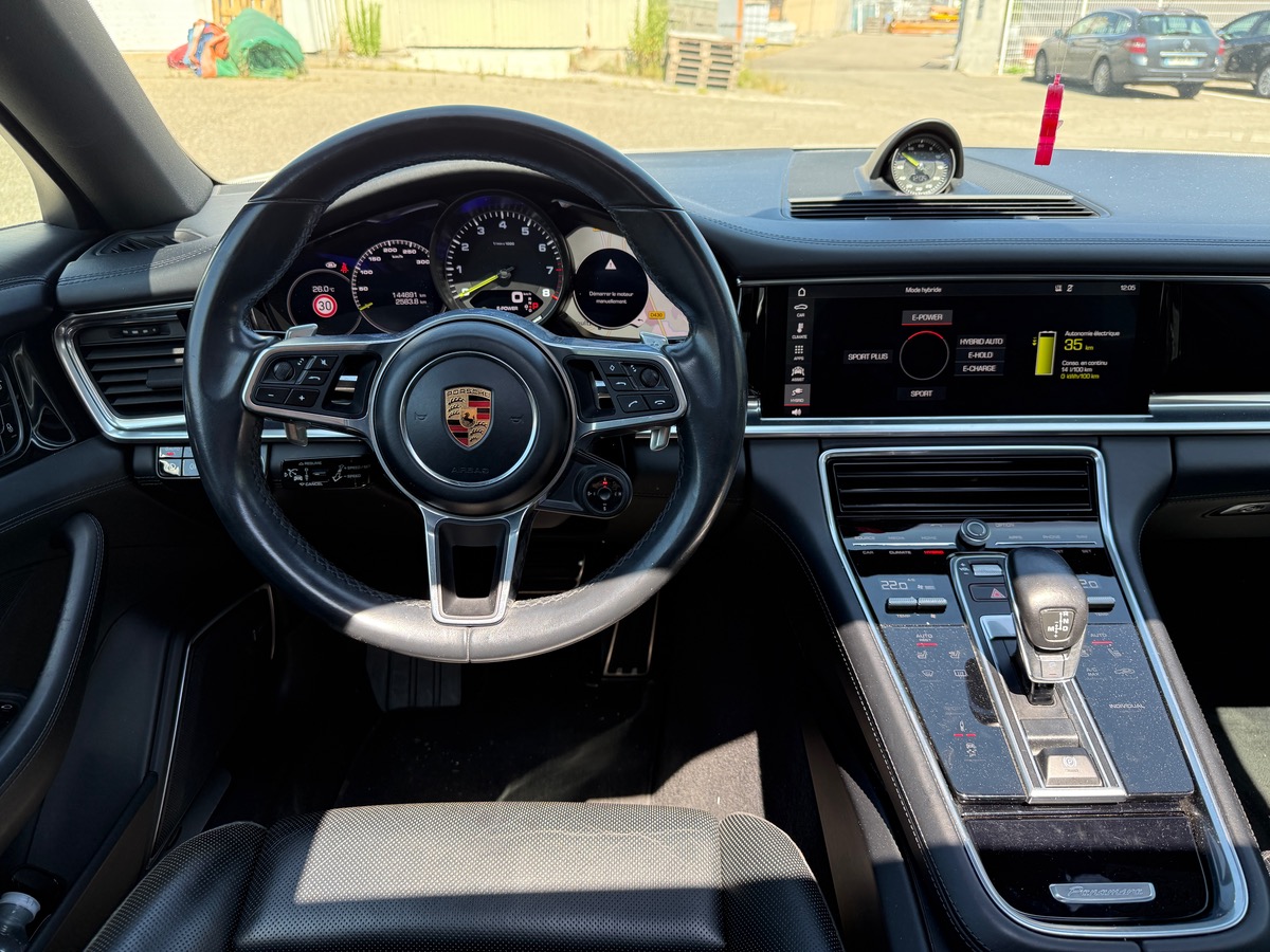 Porsche Panamera II (971) 4 E-Hybrid 2.9 V6 462ch PDK8, Suivi complet Porsche, Pack Chrono, BOSE
