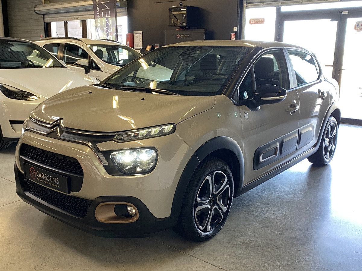Citroën C3 (2) C-SERIES 1.5 BLUEHDI 100 Ch / 1ere MAIN / LEDS VISION / CARPLAY / CLIM - 86500 kms