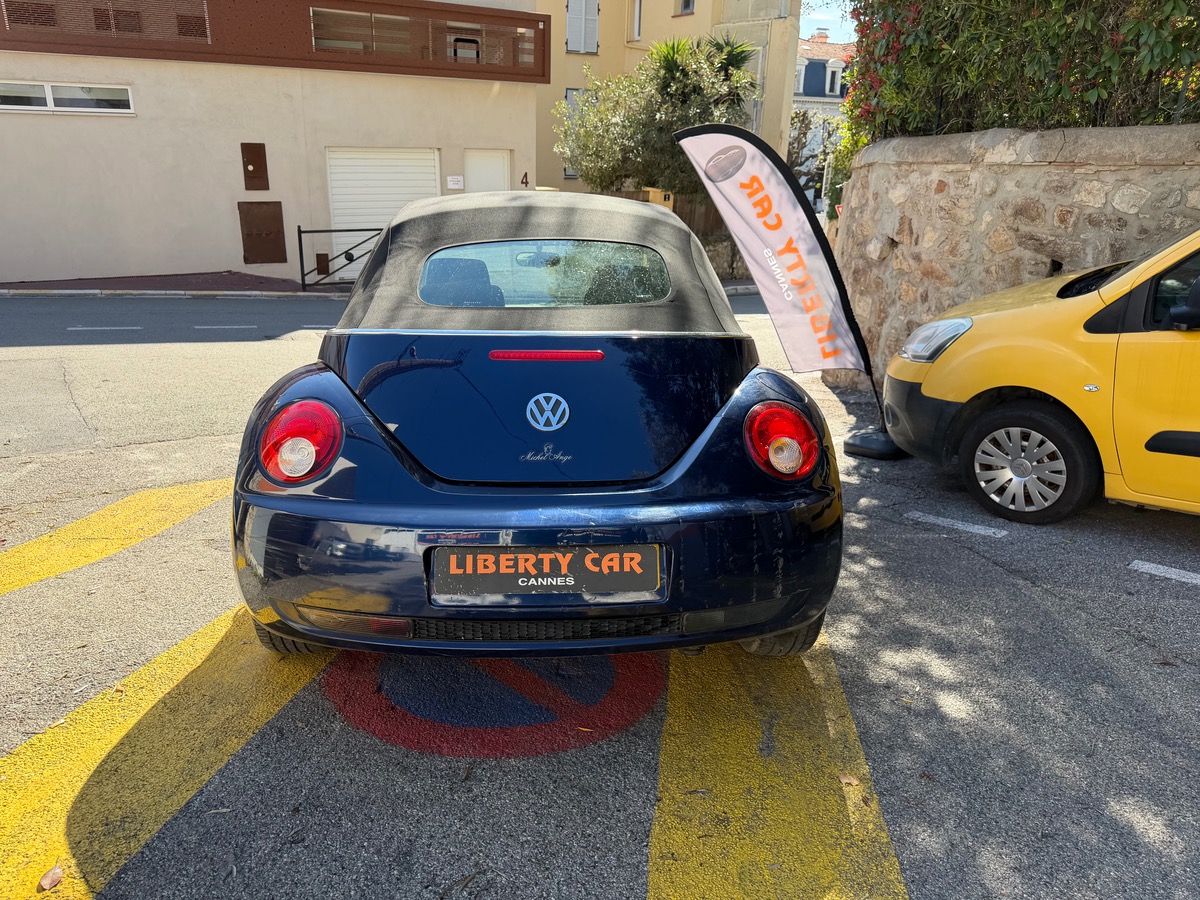 Volkswagen NEWBEETLE Cabriolet 1.6 102 CV Phase 3 / 1er Main / Clim / Jantes / KM Réel