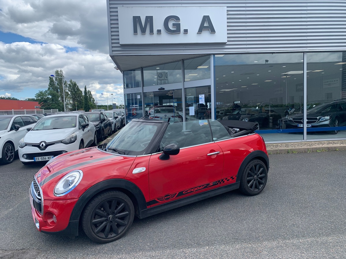 Mini Cabrio 192 chevaux | S | Mode Sport | Siéges chauffants | Régulateur de vitesse | Radar arrière